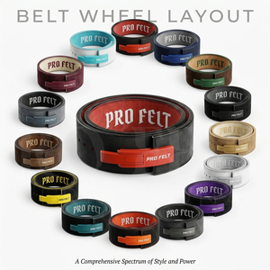 Whole Sale Custom Design Suede Lever <b>Belt</b> Stainless Steel Buckle Weightlifting Powerlifting Gym Fitness Training Support <b>Belt</b> - Product Image 1