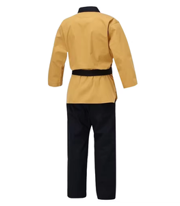 Uniforme de Karate Premium 100% Algodón para Adultos Unisex, Corte Regular, Duradero, Ligero, para Entrenamiento y Competencia, Incluye Cinturón Negro - Product Image 3