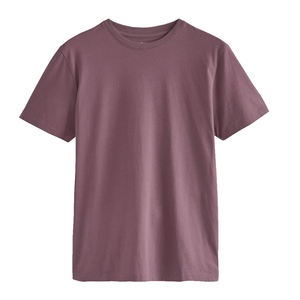 T-shirt pour homme en coton peigné 100% biologique, 400 GSM, respirant, doux, décontracté, pour la salle de sport, usage quotidien, vente en gros OEM - Product Image 2
