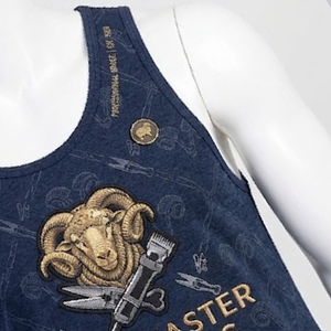 Sheep Shearing Cotton <b>Vest</b> Oem Odm <b>Long</b> Tail Style Custom Design Comfortable Workwear Manufacturer - Product Image 5