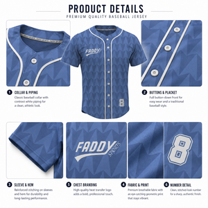 Maillot de baseball personnalisé en sublimation, respirant en mesh, entièrement boutonné, vêtements de sport pour hommes, uniformes d'entraînement d'équipe, streetwear hip-hop - Product Image 4