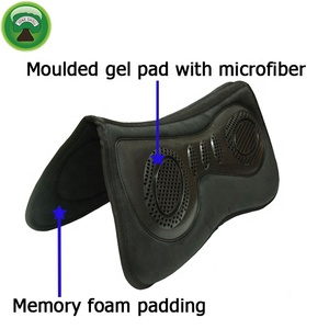 En gros en mousse à mémoire de forme en microfibre tapis de selle cheval - Product Image 4