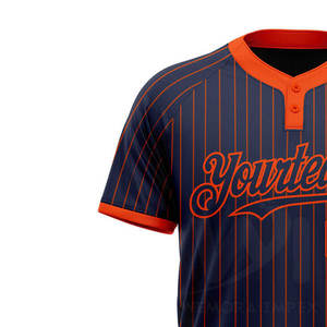 Maillot de baseball professionnel à deux boutons, best-seller, prix raisonnable, fabriqué au Pakistan - Product Image 6