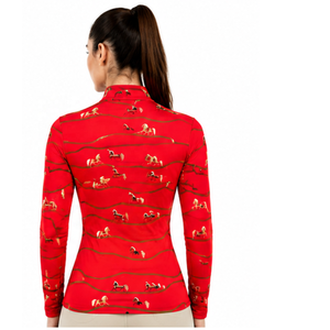 Chemises d'équitation à manches longues à sublimation intégrale, best-seller, en coton durable, avec logo personnalisé - Product Image 6
