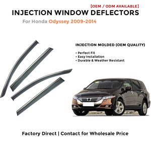 Deflector de Viento para Honda Odyssey 2009-2014, Protector Solar y de Lluvia, Visera para Ventana de Coche - Product Image 2