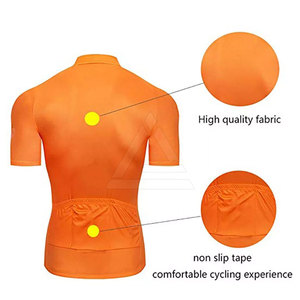 Tenue de cyclisme haute performance pour homme : maillot et short à bretelles en tissu confortable pour la course et l'entraînement - Product Image 4