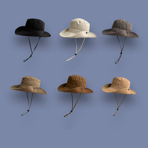 Outdoor Waterproof Custom Bucket <b>Hat</b> for <b>Men</b> and Women Fishing Hiking Camping Garden Farm <b>Hats</b> Protection Brim Bucket <b>Sun</b> <b>Hat</b> - Product Image 5