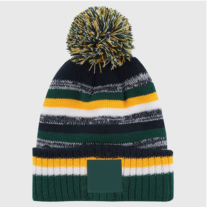 Gorro de Punto Acrílico Suave y Cálido para Invierno, para Hombres y Mujeres, para Deportes al Aire Libre y Uso Casual - Product Image 1