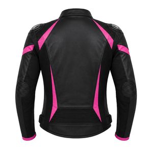 Black <b>Pink</b> Motorbike <b>Jacket</b> for Men Motorcycle Protective <b>Jacket</b> Lightweight Riding Gear Windproof Racing Sports Wear Touring - Product Image 2