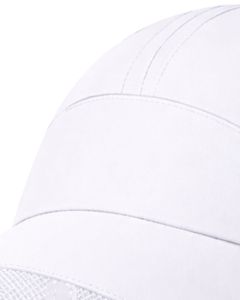 Gorra deportiva de malla blanca para hombre, transpirable, ligera, ajustable, para correr, entrenar, béisbol, para uso en exteriores. - Product Image 6