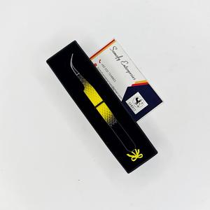 Pinzas Profesionales para Pestañas Somohy Enterprises, Acero Inoxidable, Punta Suave de Precisión, 10 mm, Empaquetado en Caja - Product Image 2