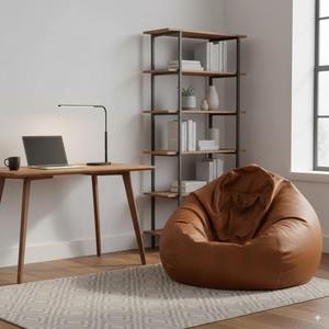 เก้าอี้บีนแบ็กหนังพรีเมียม - ของขวัญงานแต่งงานดิวาลี พร้อมโลโก้สั่งทำ ที่นั่งนุ่มสบายสำหรับห้องนั่งเล่น ห้องนอน สำนักงาน - Product Image 2