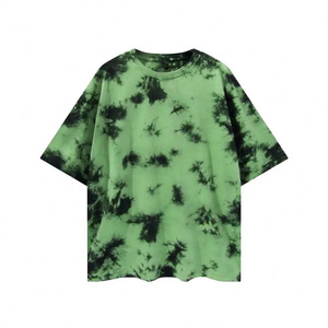 T-shirts pour femmes à manches courtes, coupe slim, tie-dye, design tendance, 100% coton, respirants, séchage rapide, écologiques, été - Product Image 1