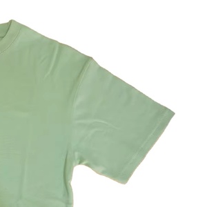 เสื้อยืดคอกลมแขนสั้นทรงปกติ ผ้าฝ้าย 100% หนัก 220 กรัม ระบายอากาศได้ดี สไตล์ลำลองสำหรับผู้ชาย ขายส่ง พร้อมโลโก้ด้านหน้า สตรีทแวร์ - Product Image 4