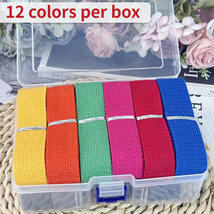 Cinta Deportiva de Algodón de 2 cm de Ancho, Vendaje Elástico Autoadhesivo para Uso Atlético, Unisex, Todas las Estaciones, 10 m, Color Sólido, Color Personalizado - Product Image 6