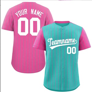 Uniformes Deportivos de Poliéster de Diseño Personalizado, Conjunto Completo de Uniformes de Softbol y Béisbol, Camisetas y Pantalones de Béisbol Transpirables para Equipos - Product Image 1