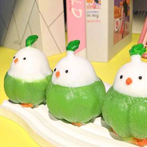 Juguete de Peluche de Pájaro Ajo de Dibujos Animados Hecho a Mano de Alta Calidad, Decoración para el Hogar y la Oficina - Product Image 4