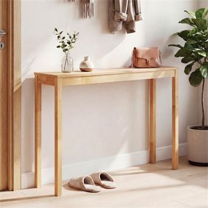 Consolle stretta in legno massello da 48 pollici per ingresso e divano, ideale per casa e magazzino - Product Image 6