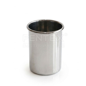 Vaso de Acero Inoxidable con Acabado Espejo, Recipiente Resistente para Líquidos de Laboratorio - Product Image 3