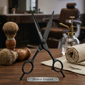 Ciseaux de coiffeur professionnels, bord tranchant comme un rasoir, acier inoxydable, ciseaux de barbier, kit d'outils de salon, 6 pouces, outil durable haut de gamme - Product Image 1