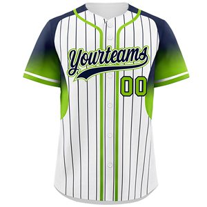 Wholesale Custom Baseball Jerseys Solid Design Short Sleeve Jersey with Front Logo Sportswear with New Sublimation Technique - Product Image 5