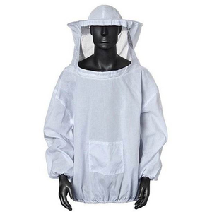 Overol Protector Transpirable Blanco con Capucha, Costuras Soldadas, Corte Regular, Ropa de Seguridad para Laboratorio, Traje de Nivel D - Product Image 3