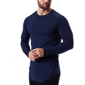 T-shirt de sport pour homme à séchage rapide, haut d'entraînement extensible et respirant, vêtement de sport personnalisable avec logo pour hommes actifs - Fabricant - Product Image 2