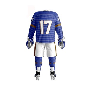 Uniforme de Hockey sobre Hielo Sublimado, Diseño Único de Fabricante Popular, Buena Calidad, Etiqueta Personalizada, Recién Llegado, Mejor Precio - Product Image 5