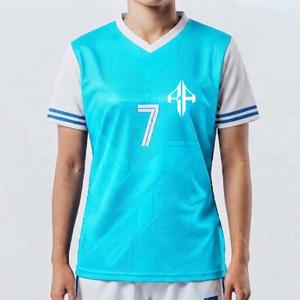 Camiseta de Fútbol con Logotipo Blanco, Manga Corta, Cuello en V para Mujer, 100% Poliéster, Corte Regular, Cierre de Tirantes, por RIVIAN ATLANTIC - Product Image 1