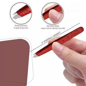 Pinzas profesionales para cejas, herramienta de belleza para depilación facial, pinzas para cejas de alta precisión, herramienta de depilación de calidad - Product Image 4