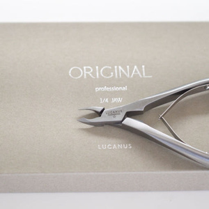 LUCANUS Premium Korean Finger Cuticle Nipper Professional High Quality Original <b>Nail</b> <b>Clipper</b> Gift Box <b>Nail</b> Supplies and Tools - Product Image 6