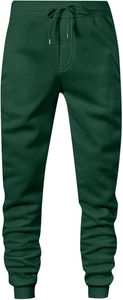 Ensemble sweat-shirt et pantalon de survêtement pour homme, couleur contrastée vert gris, vêtements décontractés d'hiver, respirant, tissu en molleton 100% coton - Product Image 3