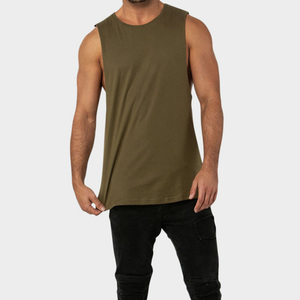 Men Tank Top Performance Training Vest Quick Dry Material Men Tank Top Stretch Cotton Gym Vest Athletic Fit Men Tank Top - Product Image 5
