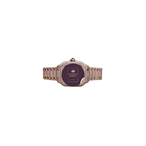 Reloj Clásico de Lujo, Nuevo, Simple, de Cuarzo, Acero Inoxidable, Plateado, con Diamantes Moissanite VVS, Estilo Hip Hop, Cronógrafo, Personalizado, de Alta Calidad - Product Image 1