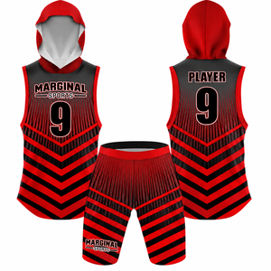 Ensemble d'uniformes de football 7 sur 7 personnalisés, coutures renforcées, maillot et short imprimés, tenue d'équipe 2 pièces, vêtements de sport pour adultes, football américain - Product Image 2