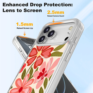 Funda de Teléfono Personalizada de TPU Transparente con Panel Trasero Magnético N52 Dorado Reemplazable para <span class=keywords><strong>iPhone</strong></span> 17/17 Pro/17 Pro Max/17 Air - Product Image 6