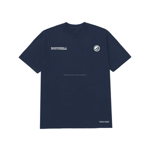 เสื้อยืดแขนสั้นผู้ชายผ้าแคนวาสคอตตอน 100% ทรงปกติ น้ำหนัก 180 กรัม พิมพ์ลาย DTG คอกลม ไม่หดตัวด้านหน้า - Product Image 1