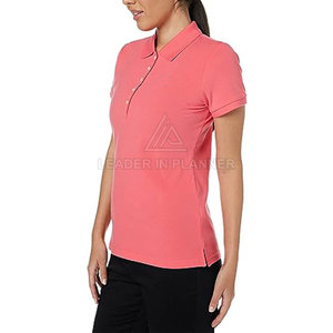 Chemises pour femmes, coupe ajustée, respirantes, décontractées, 100% coton, manches courtes, nouvelle conception, meilleur prix, fabriquées au Pakistan - Product Image 2