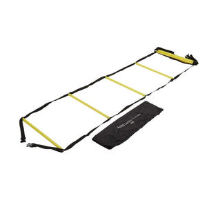 Échelle d'agilité 4M avec barreaux tubulaires ronds, ceinture en nylon réglable, échelle de vitesse pour l'entraînement au football et au soccer - Product Image 1