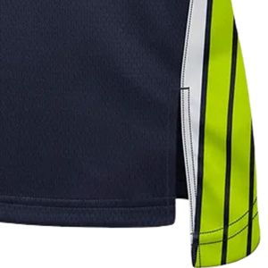 <b>Navy</b> Green Basketball Jersey for Men Sleeveless Team Sportswear Uniform Lightweight Breathable Athletic Shirt Training Game - Product Image 4