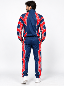 <b>Men</b>’s Custom Tracksuit Set Sportswear Sublimation <b>Track</b> <b>Jacket</b> & Jogger Pants Team Training Suit OEM ODM Wholesale - Product Image 2