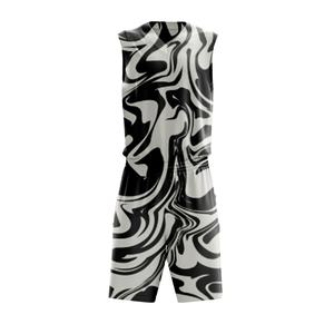 Conception personnalisée d'uniformes de basketball, créez votre propre logo, ensemble imprimé par sublimation numérique, maillot de basketball réversible pour adultes et jeunes - Product Image 4