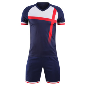 Custom American Soccer Uniform Football Jersey Wholesale Thailand Soccer Wear <b>Shirt</b> 100% <b>Polyester</b> Football Clothes - Product Image 2
