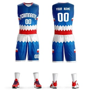 Custom Unique Design High Quality Basketball Uniform Men Quick Dry Wholesale Sports Wear Basketball Uniform - Product Image 1