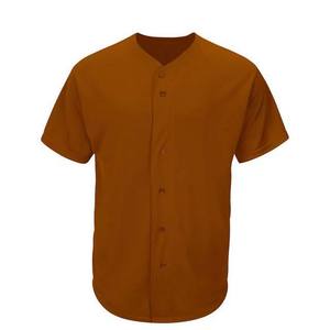 Custom Black Baseball Jersey Men's Short Sleeve V-Neck Breathable Polyester Team Uniform Sublimated Print Adult Size Quick Dry - Product Image 3