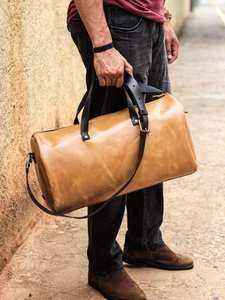 Bolsa Deportiva de Cuero Premium de Alta Calidad para Gimnasio, Viajes, Proveedor Mayorista OEM, Bolsa Deportiva de Cuero para Venta en Línea - Product Image 4