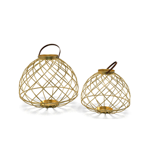<b>Brass</b> Wire <b>Lantern</b> Holder Golden Candle Holder Handle Home Decoration <b>Lantern</b> Metal Candle <b>Lantern</b> Decor - Product Image 4