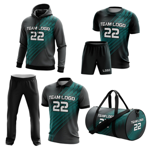 Ensemble d'uniformes de football respirants personnalisés avec logo d'entraînement, 100 % polyester, service OEM disponible - Product Image 2