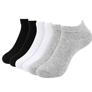 Chaussettes pour femmes, chaussettes courtes tendance, chaussettes de sport blanches pour hommes, chaussettes en coton de qualité supérieure, très demandées, avec service OEM - Product Image 5