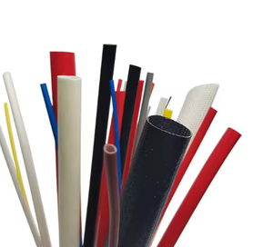 Gaine tressée en fibre de verre enduite de caoutchouc silicone ignifuge basse tension Sunbow 1,5 kV 2,5 kV 4 kV 7 kV - Product Image 4